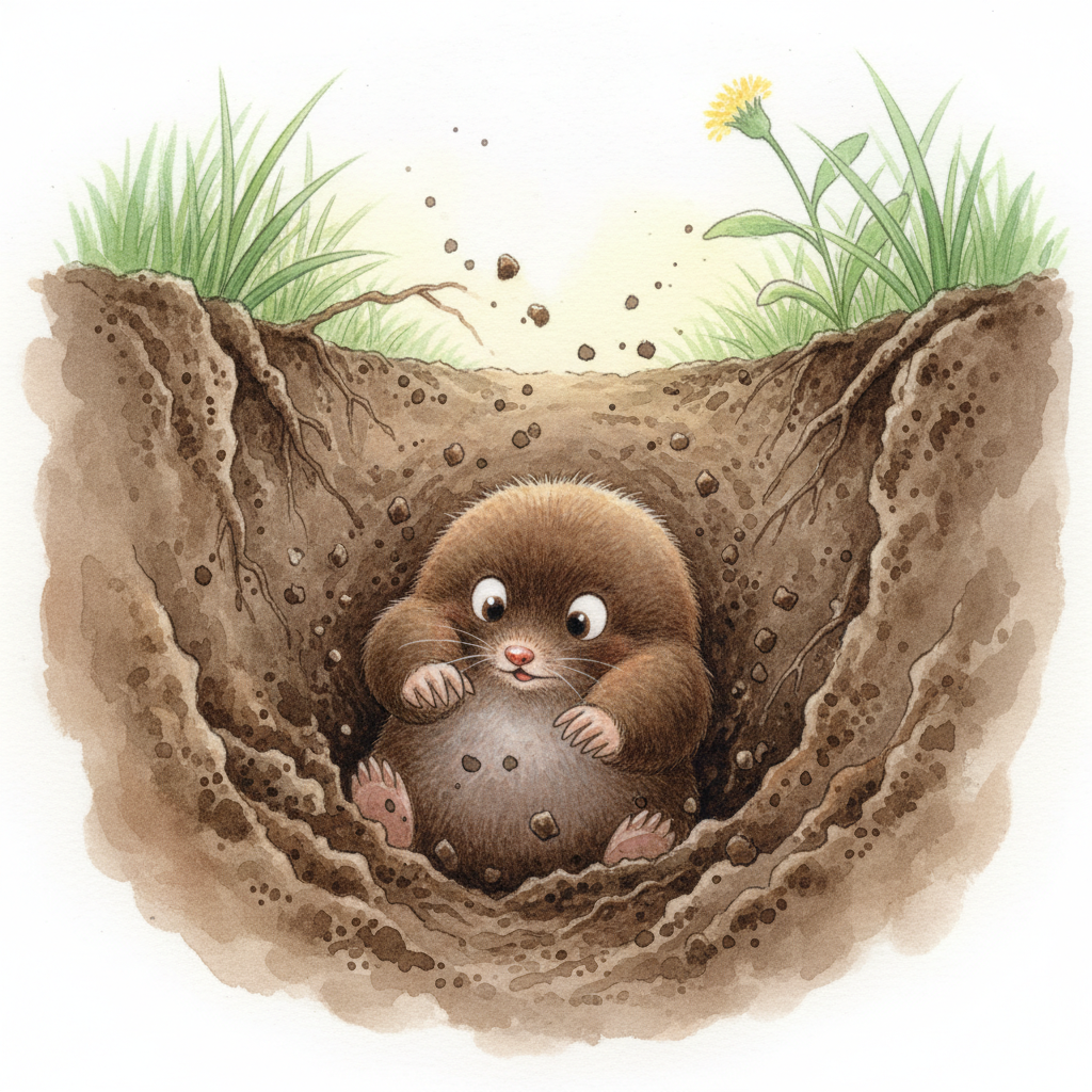 もぐたの はじめての そら