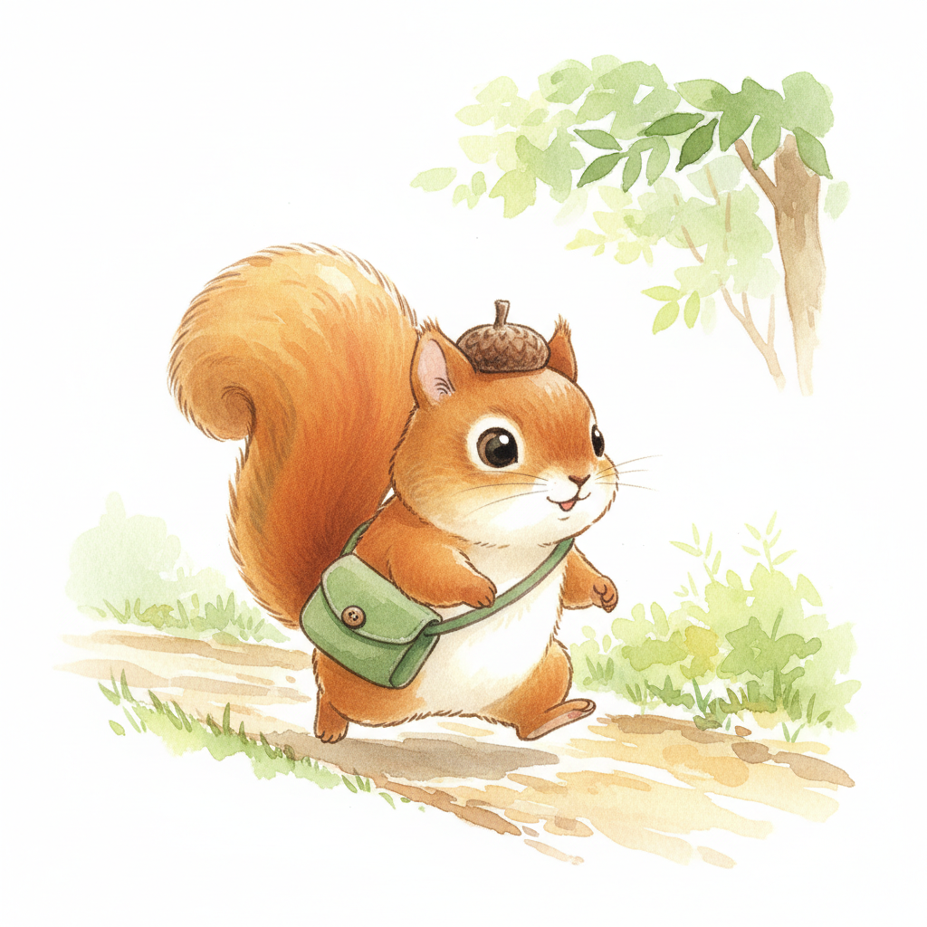 ころんの はじめての みち