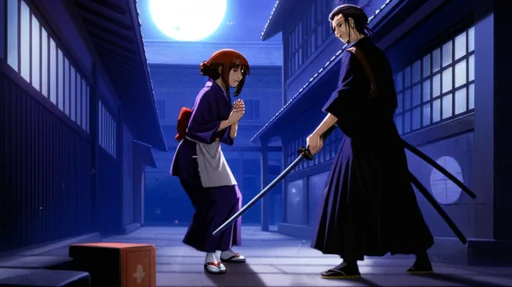 月影の剣、蕎麦の香り