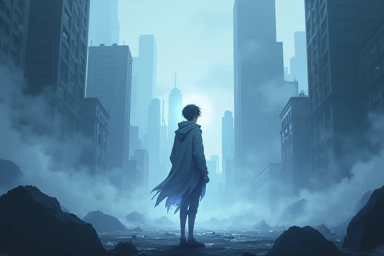 揺らぐ鏡、留まる霧