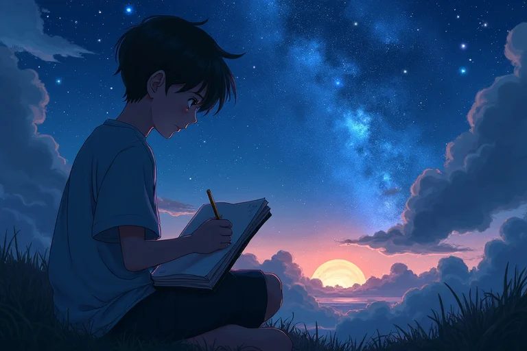 夜空の次のページ