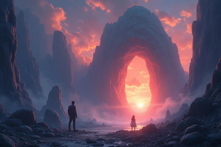 真石の谷と自己欺瞞の巨岩