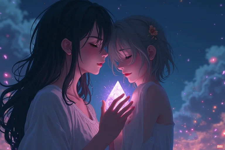 記憶結晶と黒い誕生石