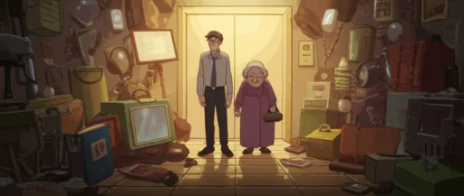 エレベーターは時々、道に迷う