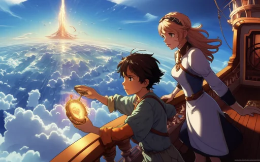 天空の羅針盤と浮島の心臓