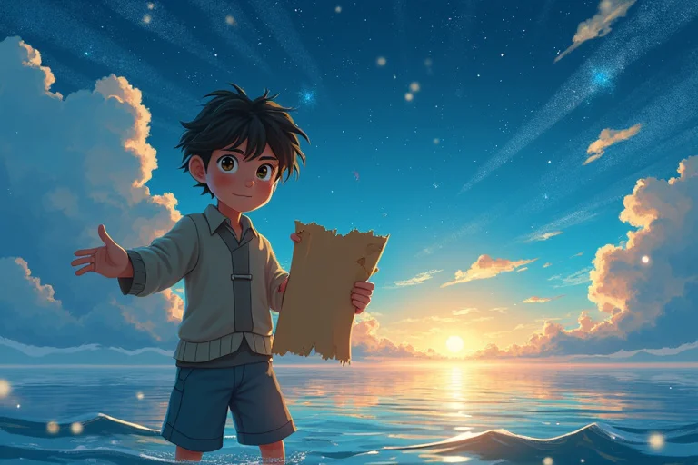 星屑の海を渡る船