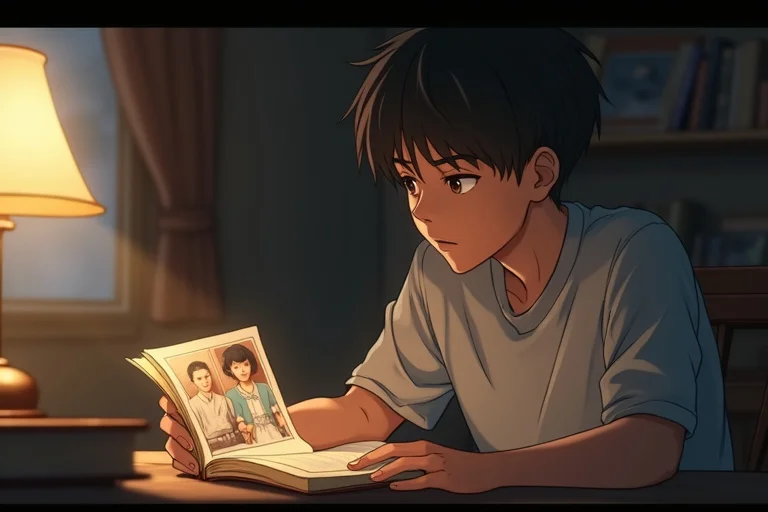 凪いだ海に、父はいた