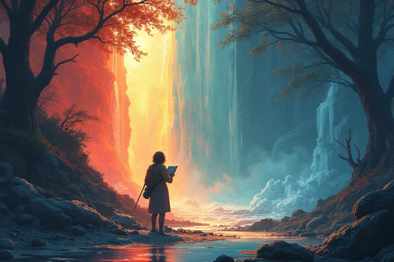 モノクロームの泉