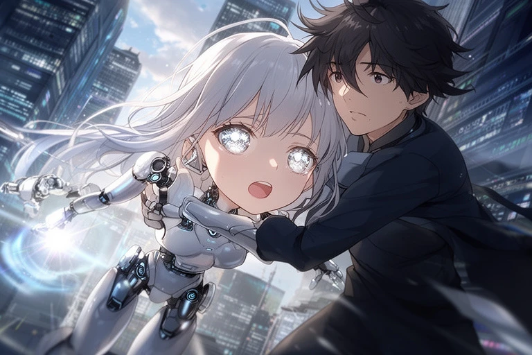 銀の瞳に宿るノイズ