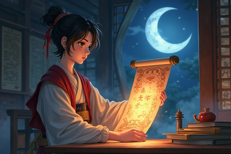 異史の残響：月蝕に映る未来