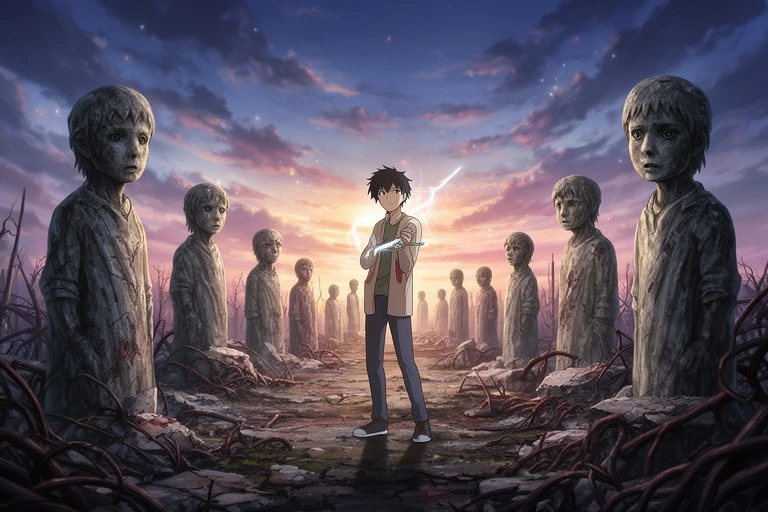 忘却の風、螺旋の石