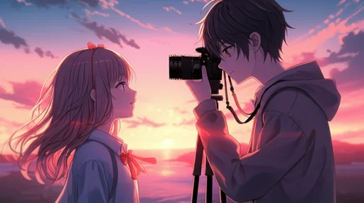 ファインダー越しのグラデーション