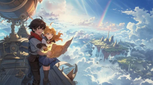 天穹の羅針盤と空飛ぶ島