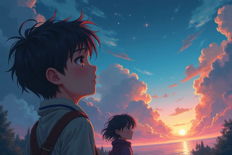 色彩の継承者、無色の守人