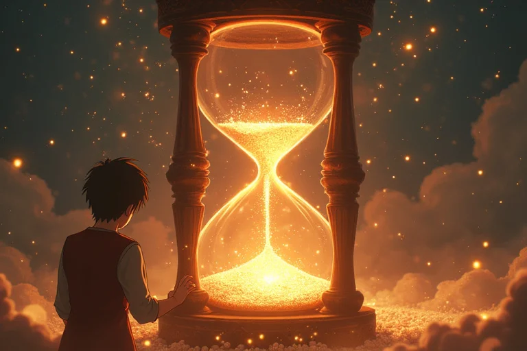 最後の砂粒は君の色