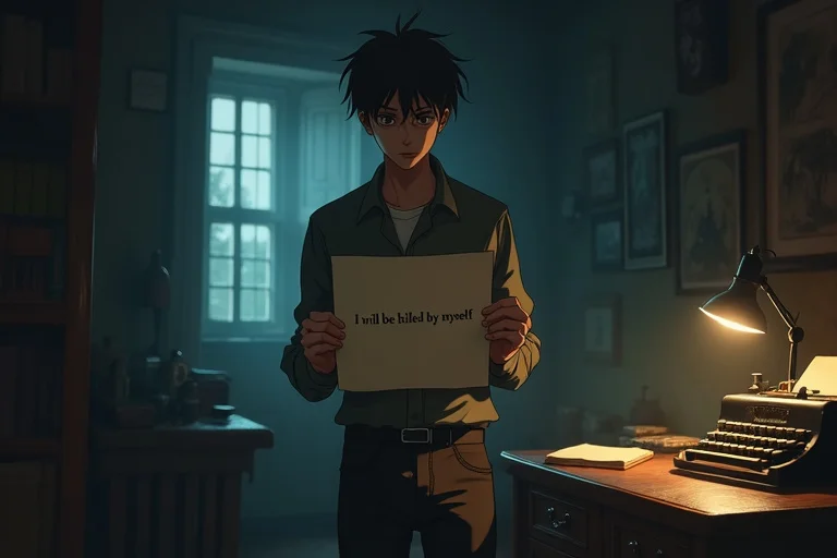 月蝕の館、未来を殺す手紙