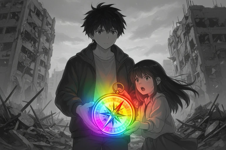 透明な英雄と、虹色の羅針盤