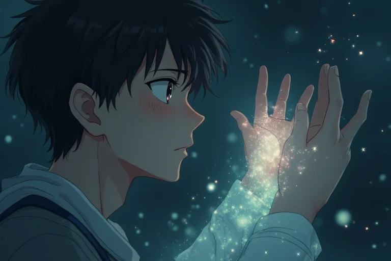 きみが溶けた、夏空の青