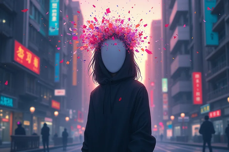 空白の鏡、砕ける刻