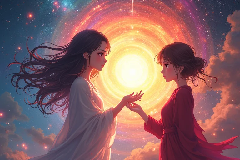 光彩の輪郭、無色の真実