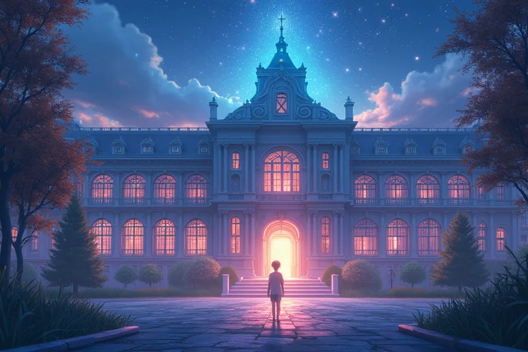 校舎は空色の溜息をつく