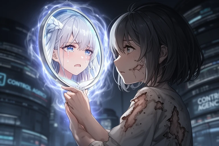 虚構の天使は鏡に哭く