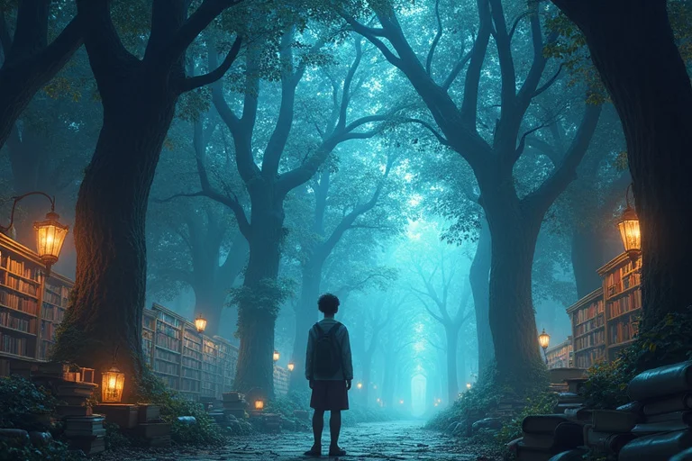 硝子の森の書架