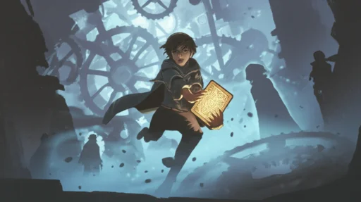 刻の木簡と星詠みの歯車