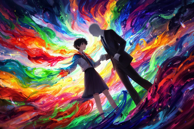 色彩の檻、虚無のキス