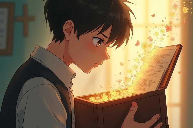 空っぽのパレットに満ちる色