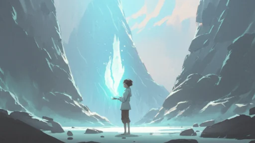 沈黙の音を探す男