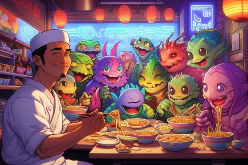 麺屋『天昇』、宇宙へ羽ばたく