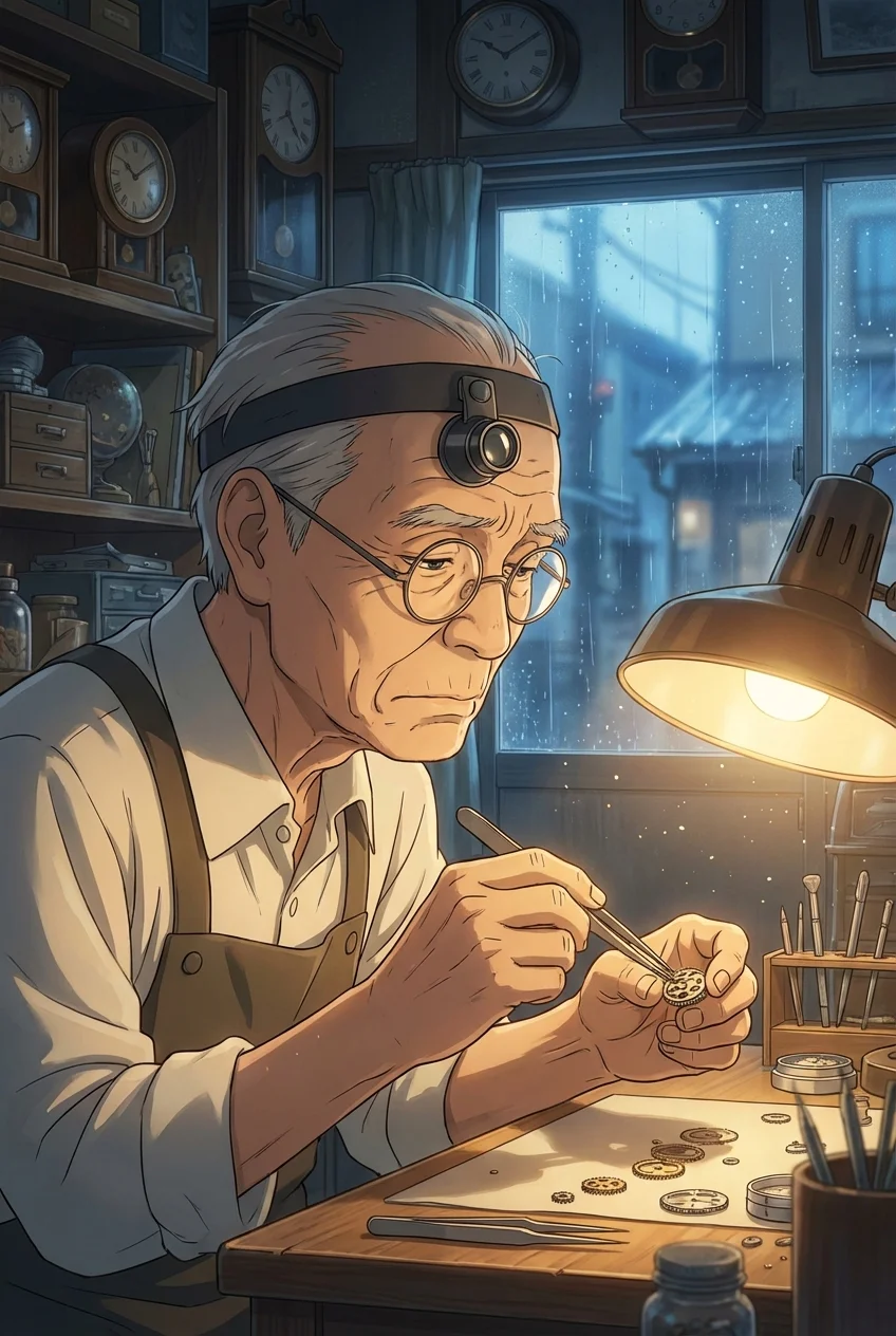 秒針の止まり木