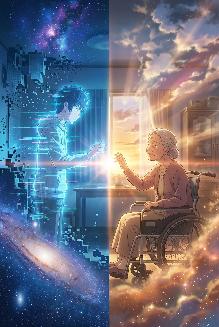 琥珀のノイズ、銀河の歌