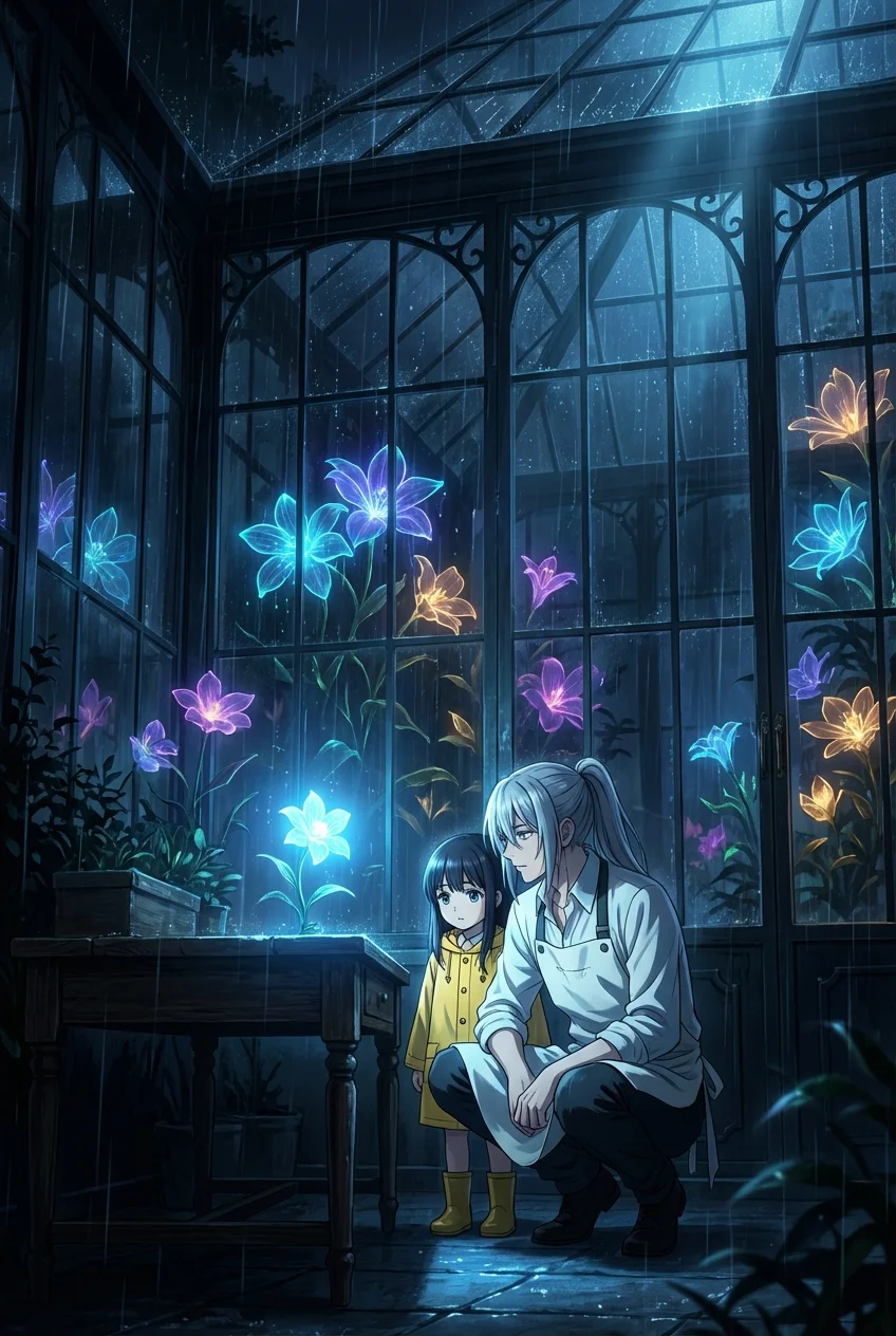 記憶の温室と、終わらない雨