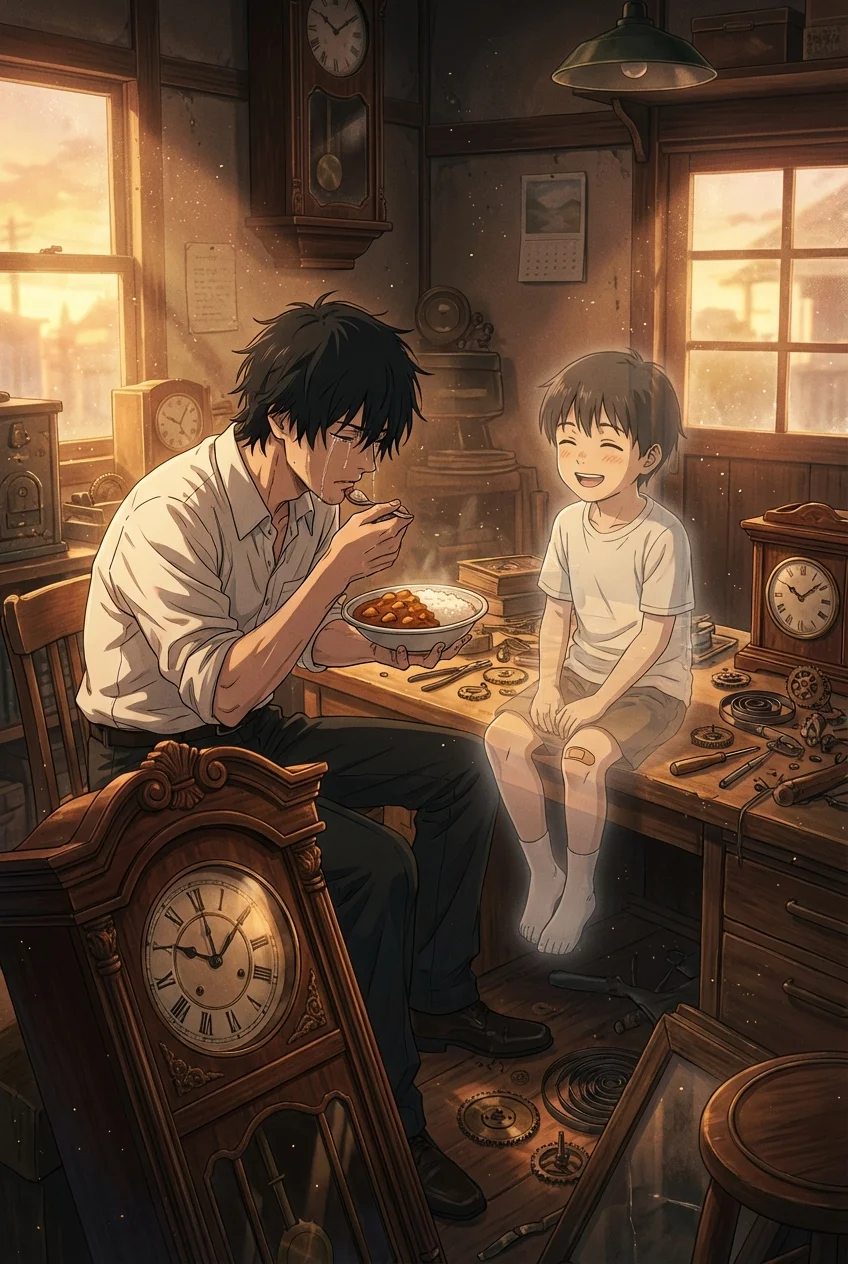 止まった時計と、琥珀色の嘘