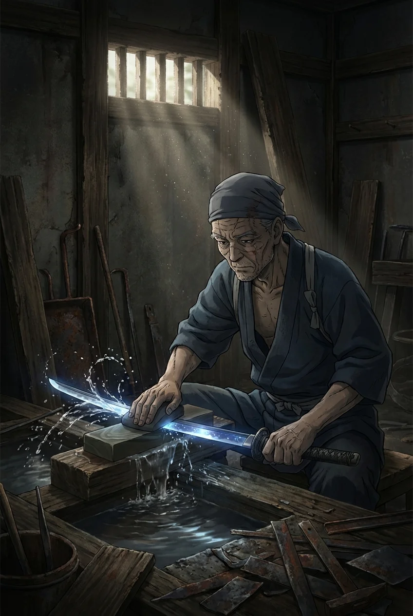 沈黙の研ぎ師と、泣かない鉄