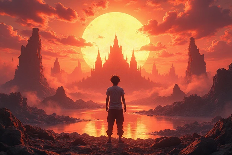 虚飾の聖域、炎上の夜明け