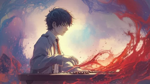 カンバスに残響はなく