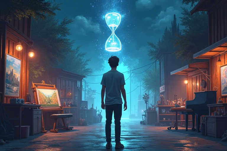 砂時計の閲覧者