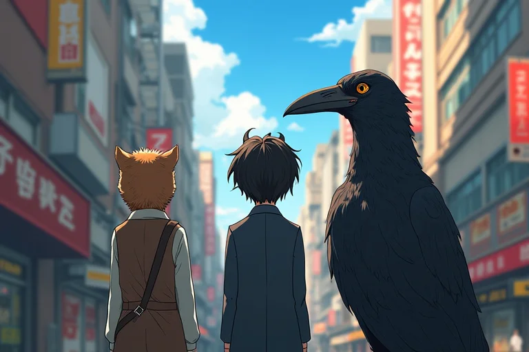 猫は部長で、鳩は同僚