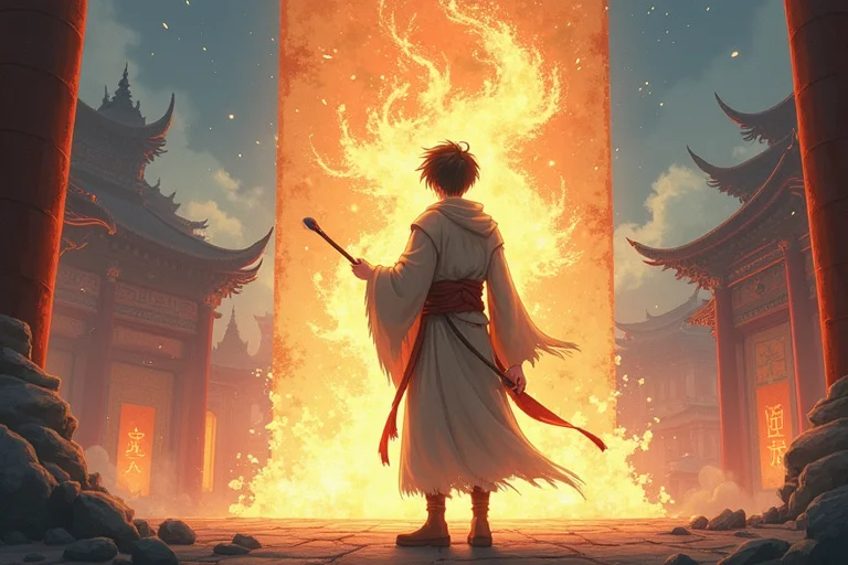 時の絵巻、運命の筆