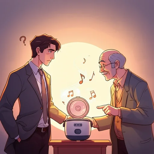 鋼鉄の心臓はユーモアで動く