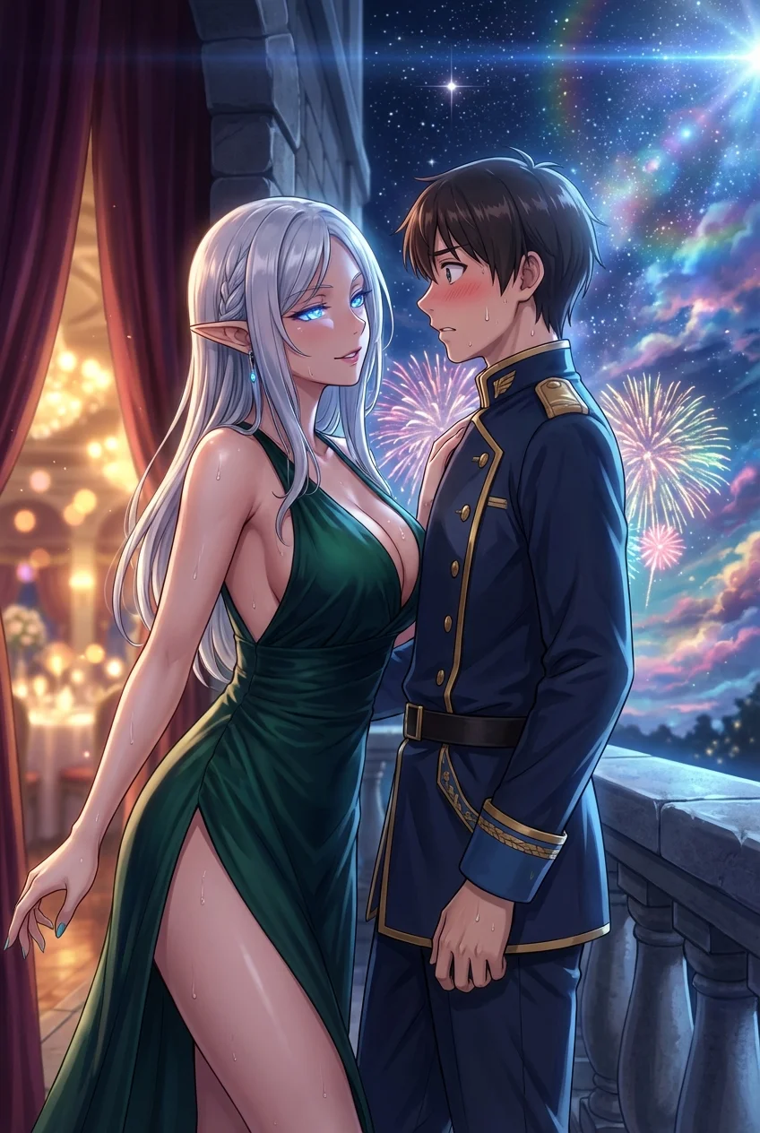 久遠の魔女は、勇者の面影を愛でて濡れる