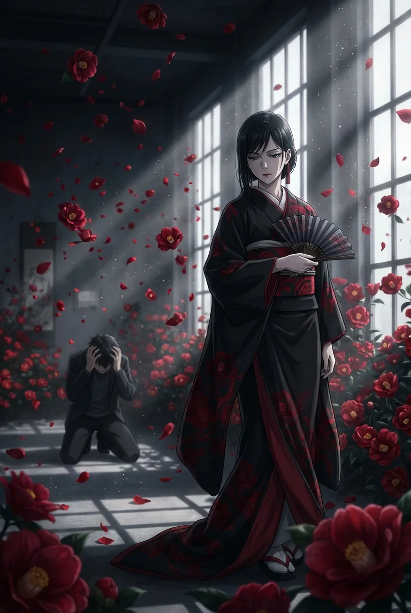 白椿は蜜に濡れて堕ちる