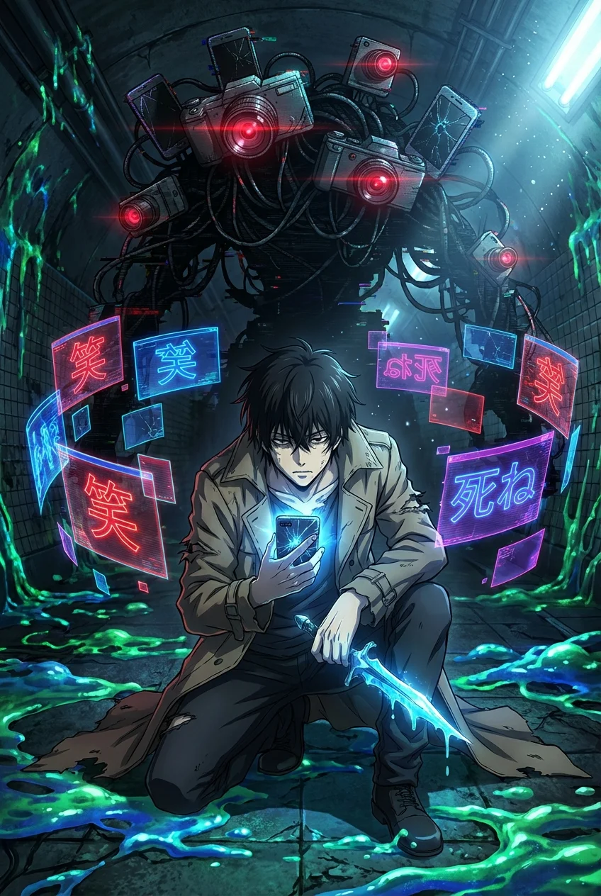 『絶叫スパチャ地獄：底辺探索者の俺、リスナーの悪意でダンジョン無双する』