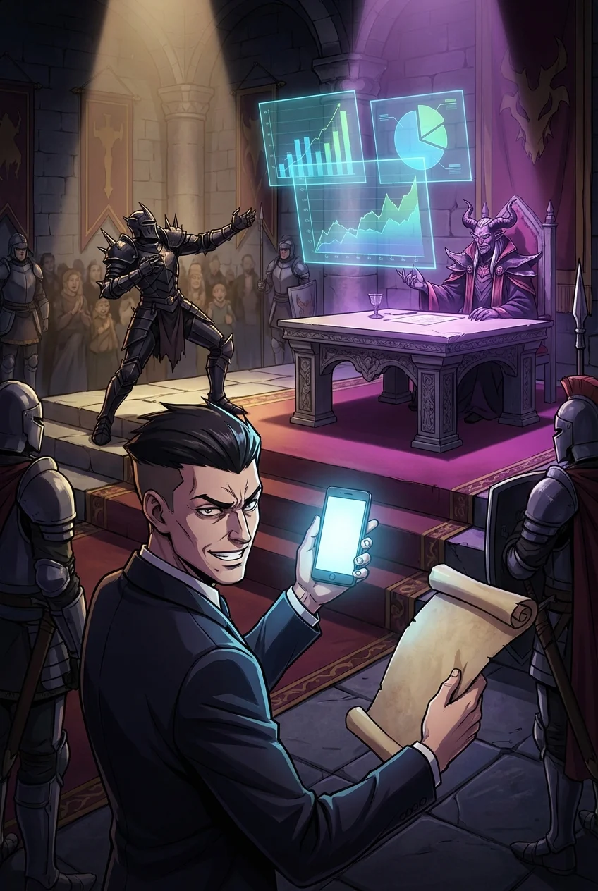 勇者は『商品』、魔王は『競合他社』。世界を救うのは聖剣ではなく、僕のマーケティングだ。