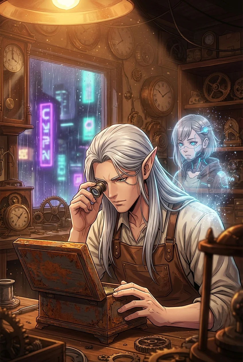 永遠の時計技師と、秒針を止めた少女